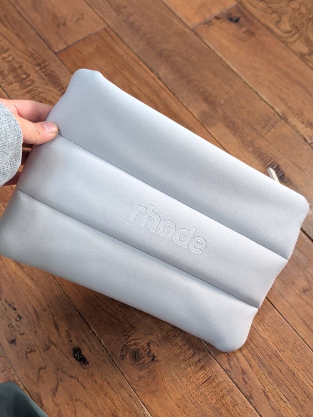 rhode Skin Light Gray Bubble Bag - Padded Protective Case